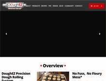 Tablet Screenshot of dough-ez.com